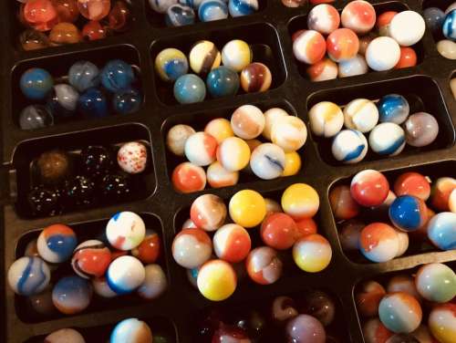marbles round color
