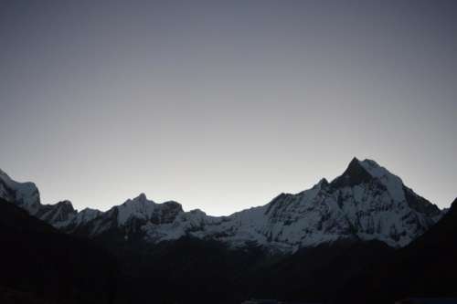 Himalayas mountains asia nepal 