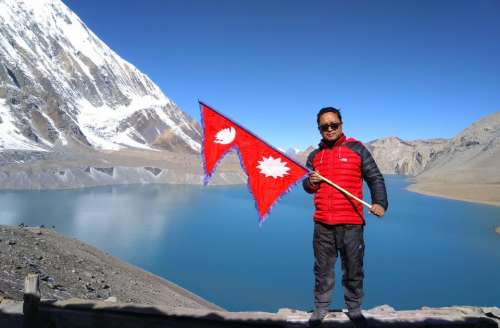 Nepal Himalayas mountain mountains scenery