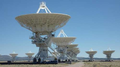 Very Large Array New Mexico dish dishes antenna