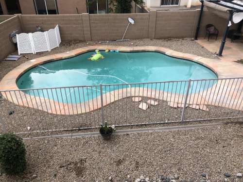 swimming pool pool backyard fence