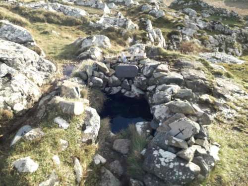St Cailín's well Slyne Head Conamara