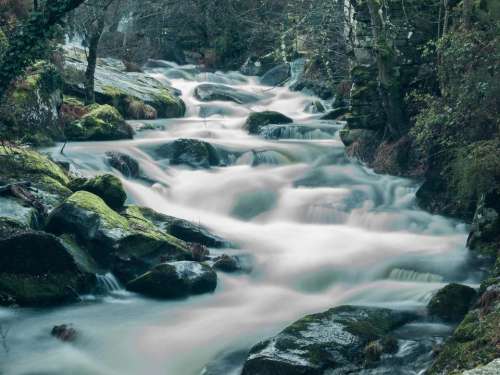 waterfalls river water motion