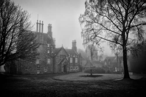 fog foggy spooky ghosts edinburgh