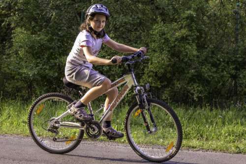 bicycle child bike kid happy