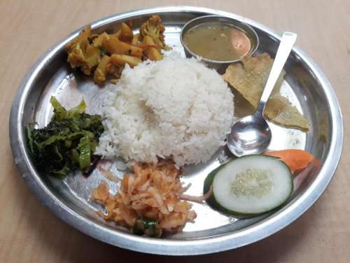 Nepal Asia lunch dinner cooking