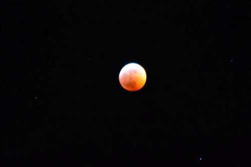 Blood Wolf Moon 2019 full moon satellite