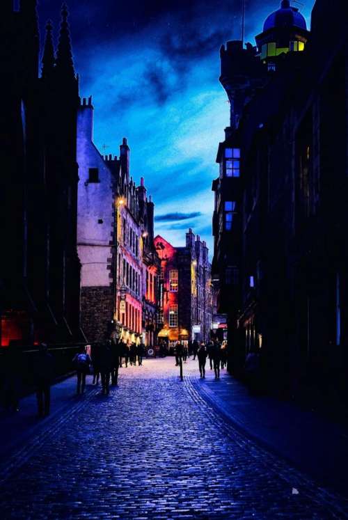 edinburgh scotland darkedinburgh night lights