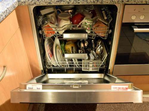 Dishwasher dishes clean automatic #washingthedishes