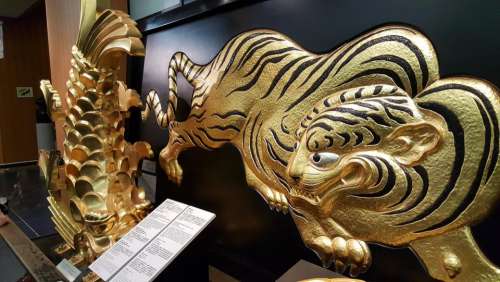 japan travel orient east tiger
