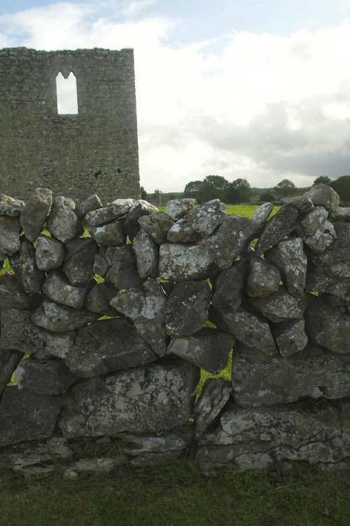 Kilmacduagh Monastery  Ireland Irish Celtic County Galway