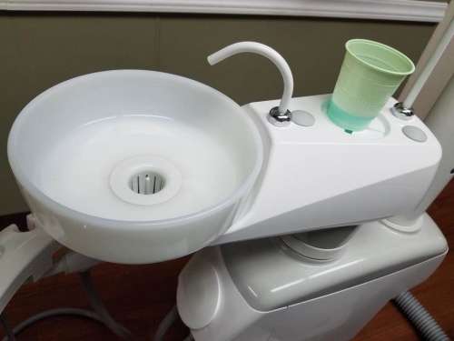 Dentist dentistry rinse sink sink medical 