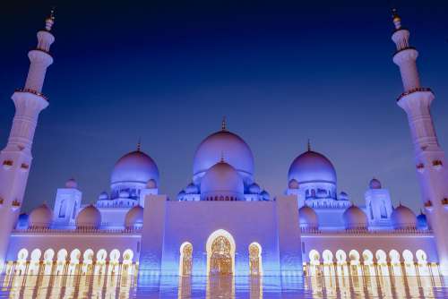 Abu -Habi Mosque Sheik Zahey Religion Islam