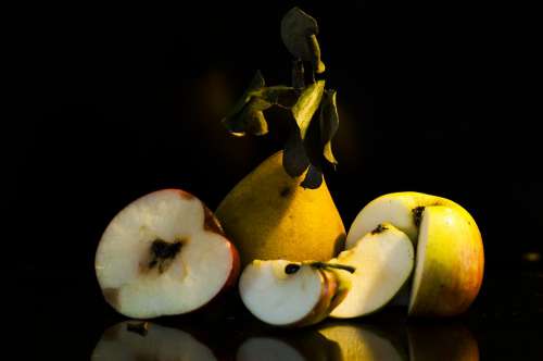 Apple Fruit Healthy Vitamins Garden Agriculture