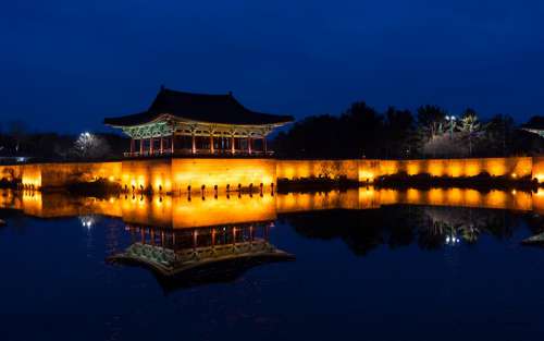 Asia Republic Of Korea Water Lake Reflections