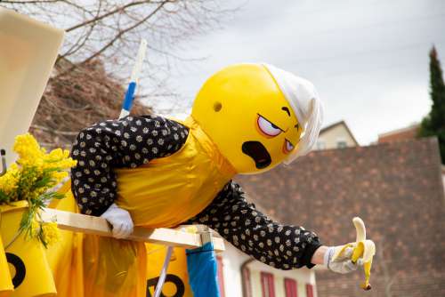 Basler Fasnacht Move Carnival Mask Switzerland
