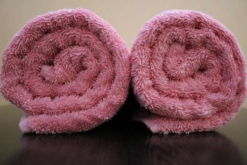 Bath Towel 450 Gsm Color Pink