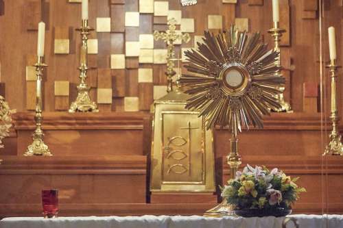 Blessed Sacrament Eucharist Exhibition Worship