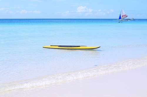 Boracay Beach Island Paradise Seascape Tourism