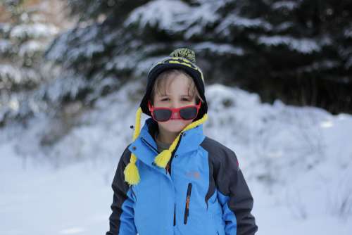 Boy Winter Snow Sunglasses Ireland Hat
