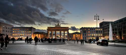 Brandenburg Gate Berlin Landmark Quadriga