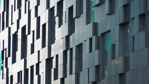 Building Barcode Architecture Modern Scandinavia