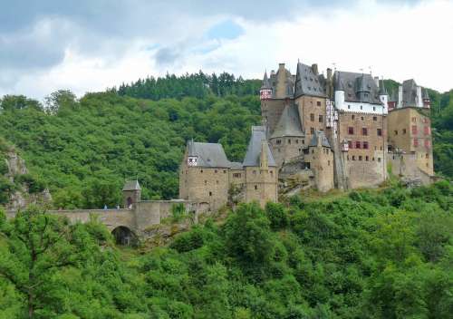 Castle Burg Deutschland Rheinland Pfalz Geschichte