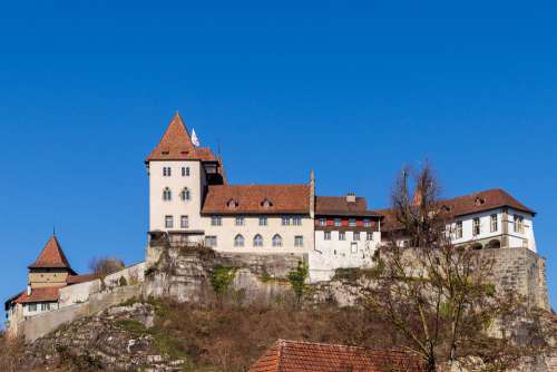 Castle Burgdorf Architecture Switzerland Emmental