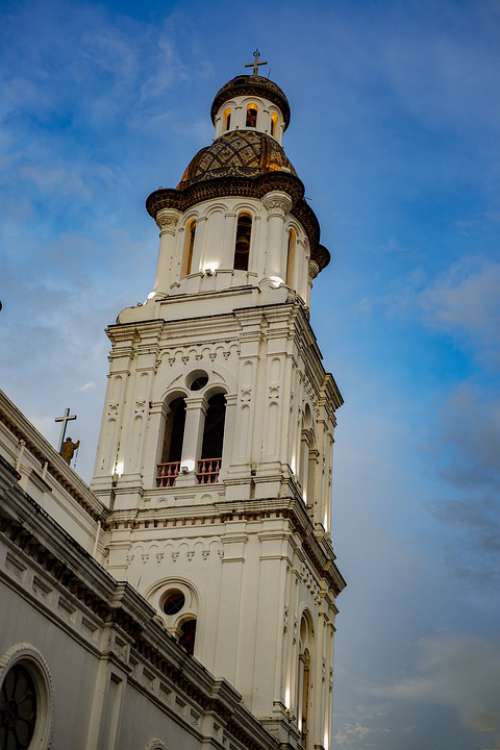 Church Santo Domingo Basin Ecuador