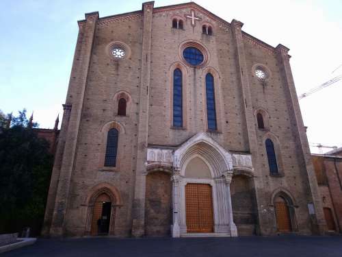 Church Piazza St Francis Bologna