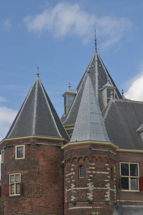 Church Amsterdam Red Zone Architecture Holland