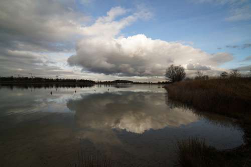 Cloud Reflection Lake Mystic
