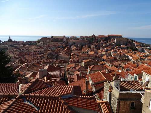 Croatia Dubrovnik City Dalmatia Historic Center