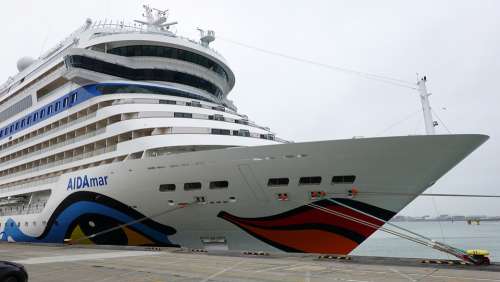 Cruise Ship Cruise Travel Holiday Tourism Port