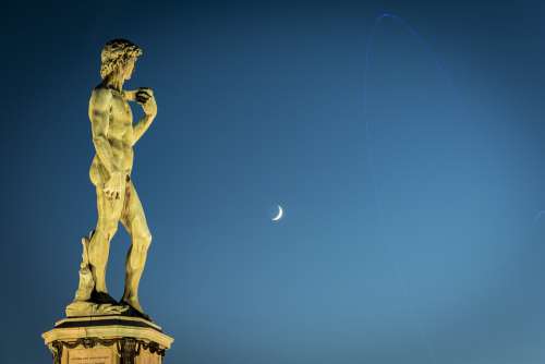 David Florence Statue Sculpture Italy Tuscany