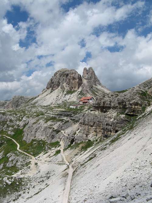 Dolomites Landscape Nature Italy Alpine Heaven