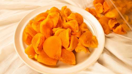 Dried Persimmon Persimmon Korea Traditional Fruit
