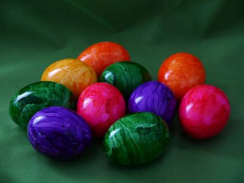 Easter Easter Eggs Colored Egg Colorful Cheerful