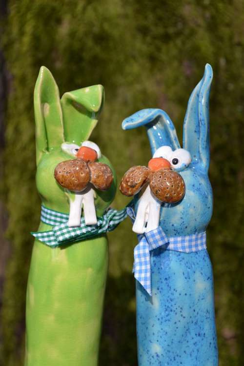 Easter Easter Bunny Spring Hare Deco Ears