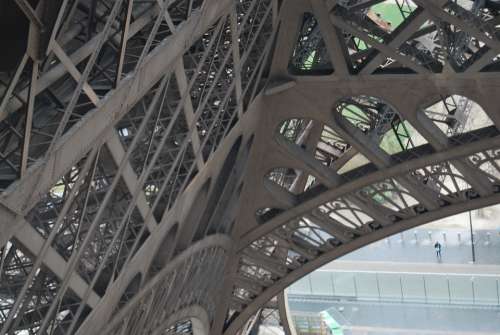 Eiffel Tower Metal Structure