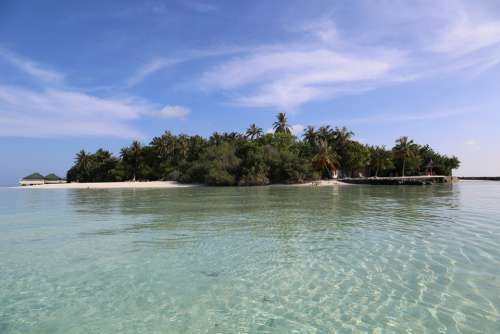 Embudu Island Vacations Sea Ocean Water Travel