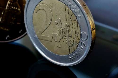 Euro Coin Finance Coins Europe Specie Metal Money