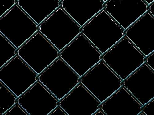Fence Field Wire Mesh Isolated Fence Blocked