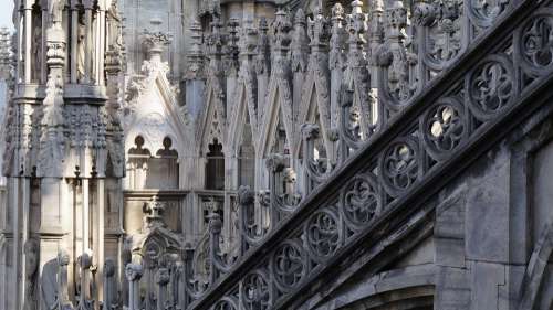 Gothic Cathedral Milan Italy Tourism Travel