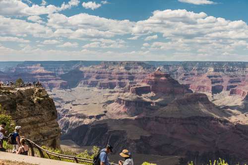 Grand Canyon Canyon Landscape Scenic Rock Nature