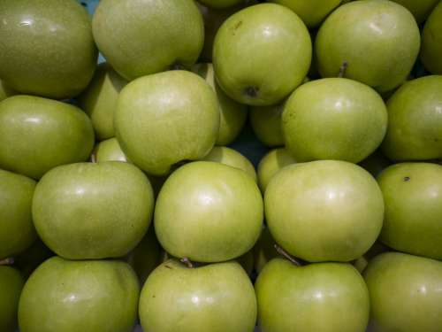 Green Apple Vitamin Fresh Vegetable Food Healthy