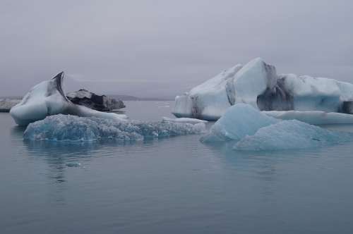 Iceland Icebergs The Glacier Sea