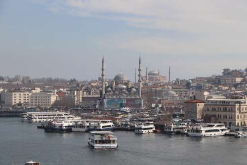 Istanbul Eminönü Fatih Cami Islam Muslim City