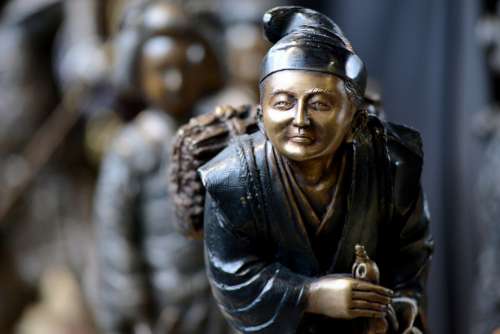 Japanese Sculpture Small Figure Decoration Japan