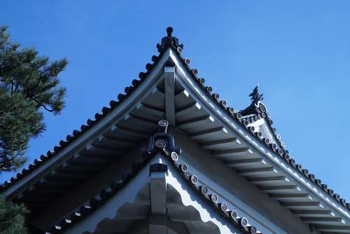 Japanese Palace Details Kyoto Edo Period Architecture